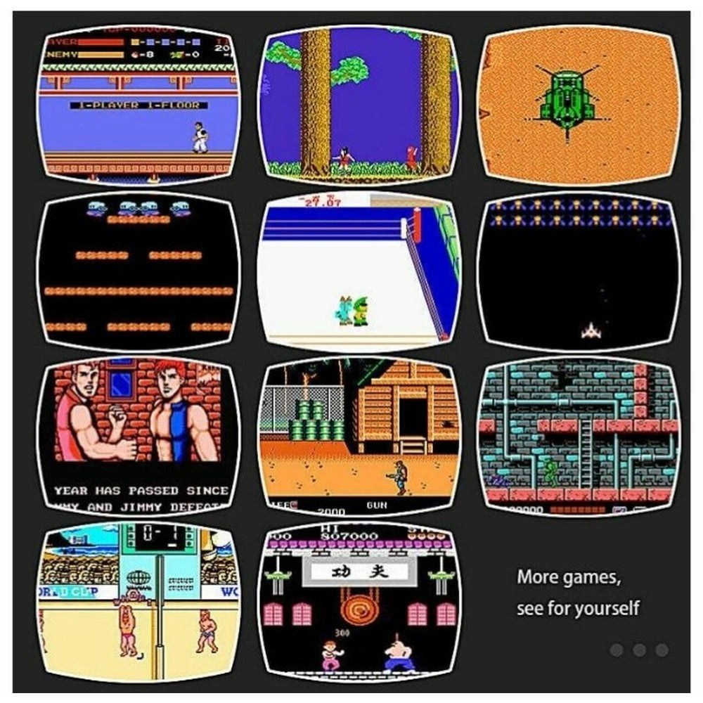 Retro Inspired Game Console 620 Games Loaded - MITOPDEAL