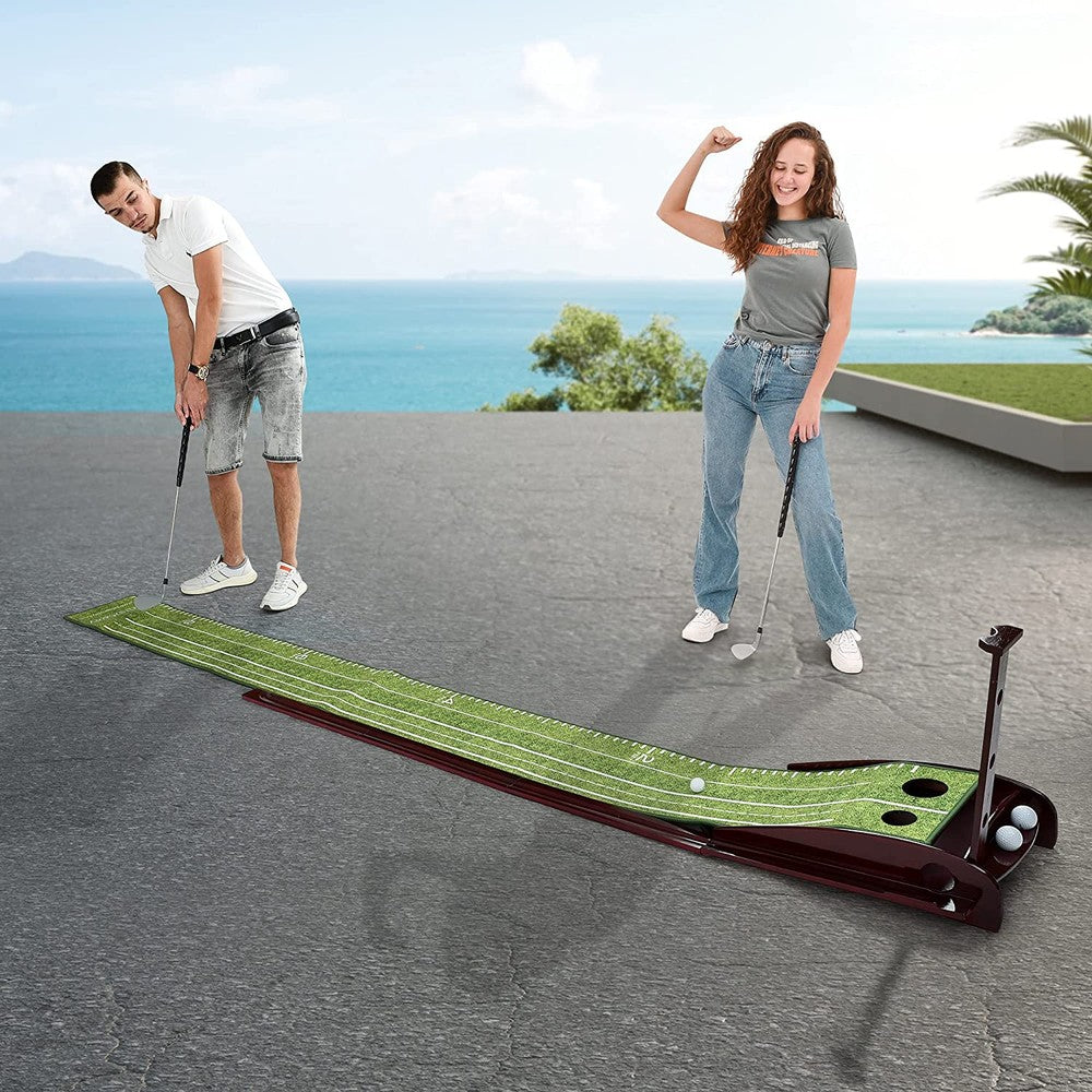 Britenway Golf Putting Green Mat for Indoor & Outdoor Practice Use