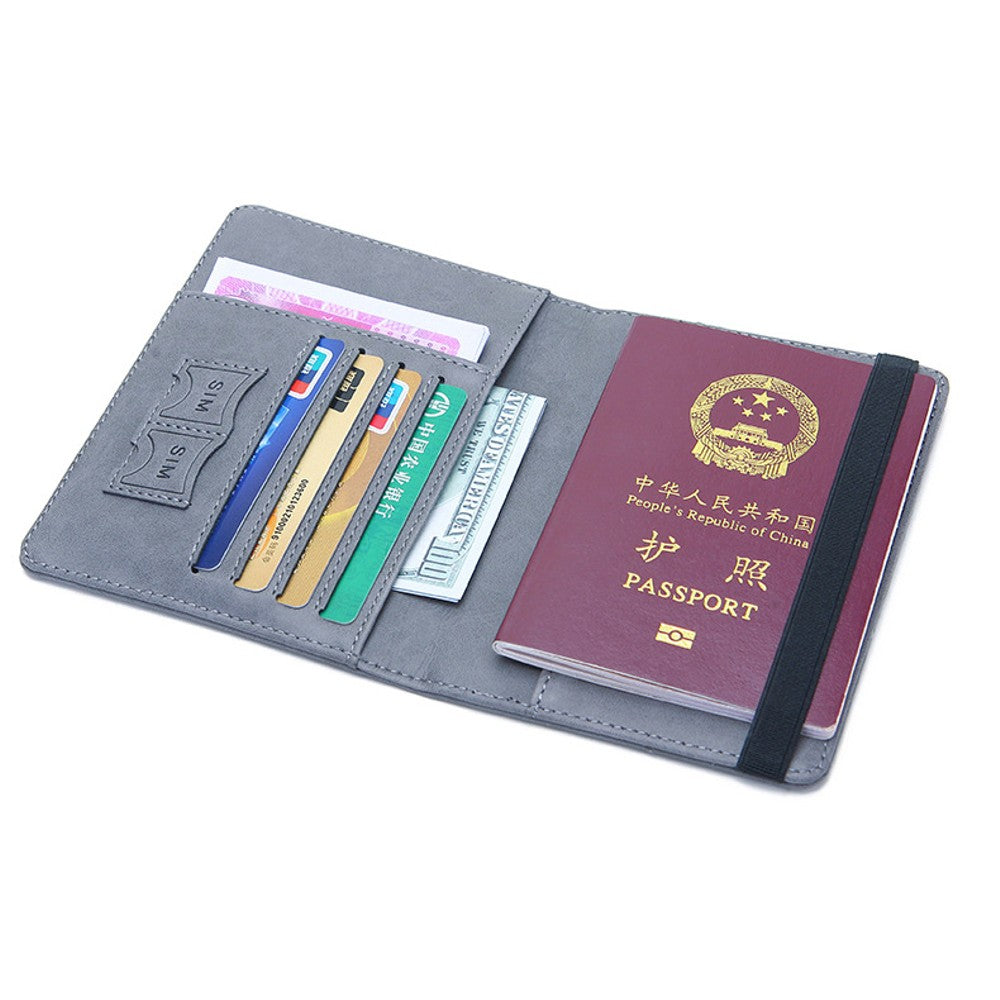 RFID Blocking Passport Holder - 8 Colors