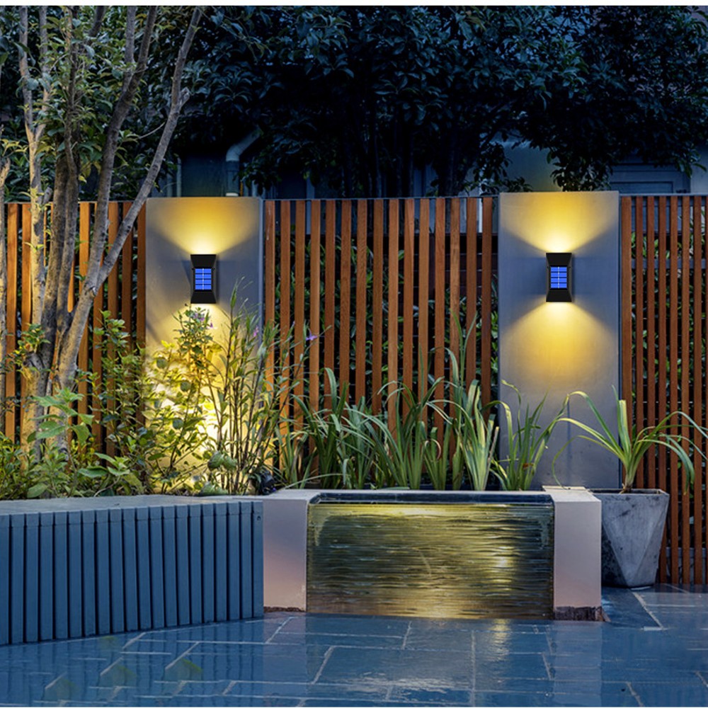 4 Pack: Solar Luminous Waterproof IP65 Outdoor Lights