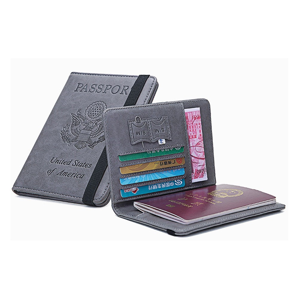 RFID Blocking Passport Holder - 8 Colors