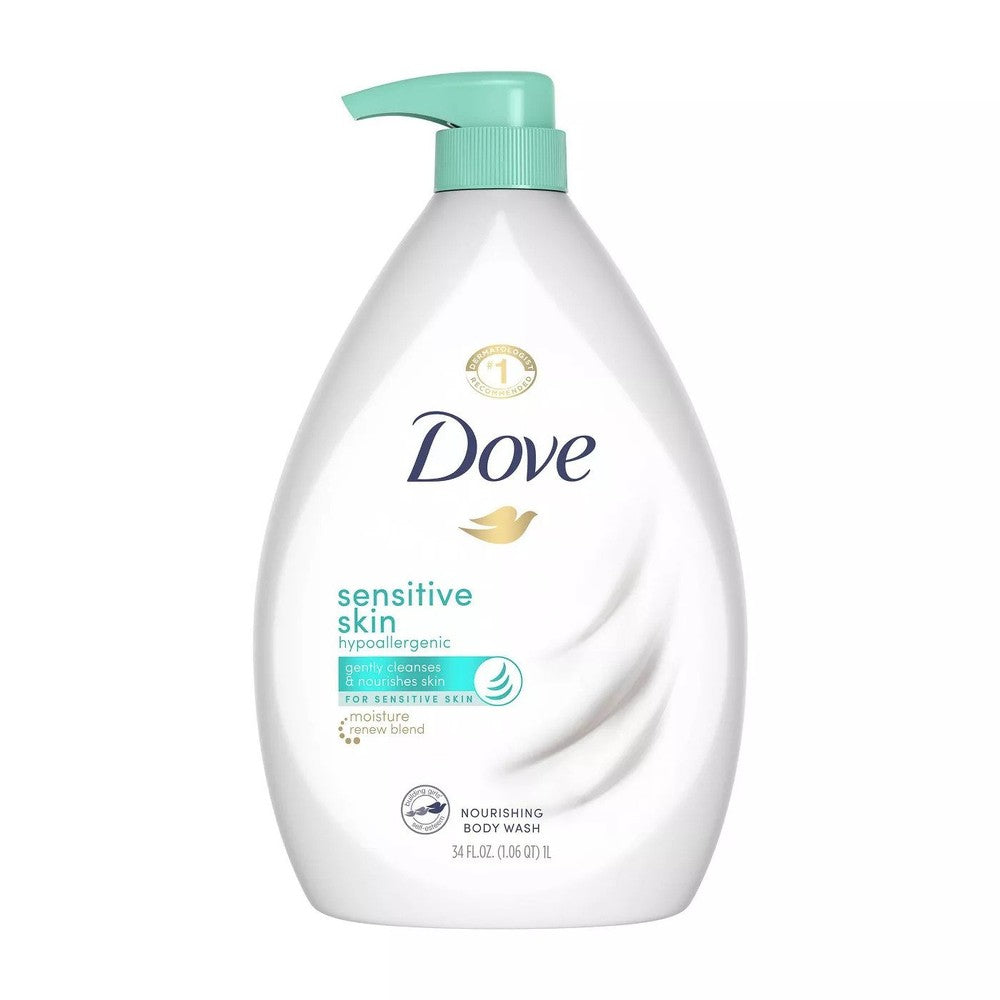 Dove Shower Gel Body Wash with Pump (4-Pack)