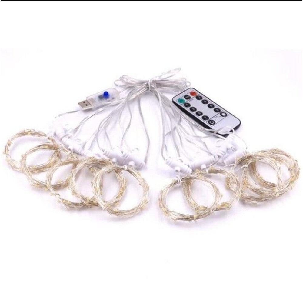 300 LED 8 Mode Indoor/Outdoor String Lights With Remote - MITOPDEAL