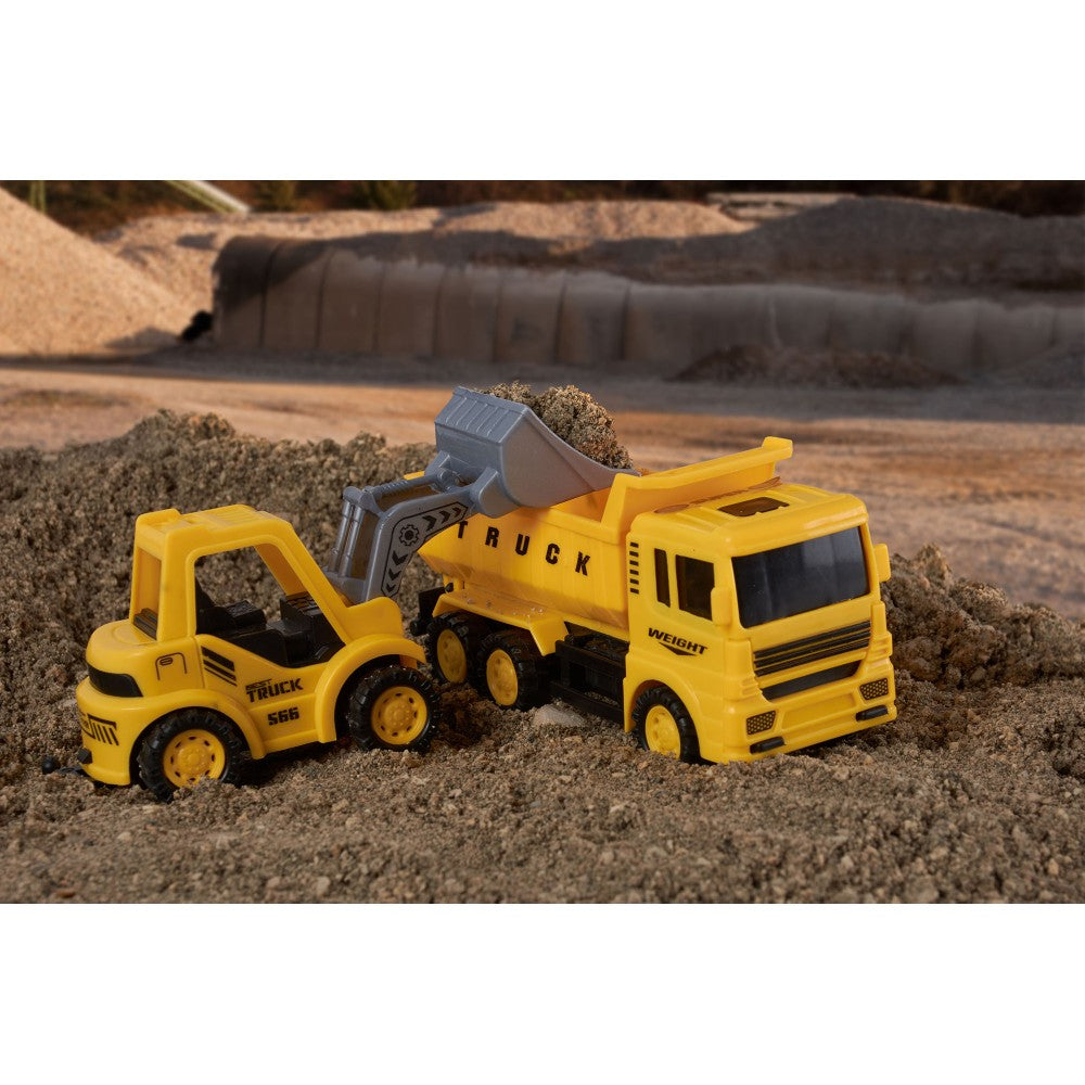 22 Piece Construction Trucks Toy Set Toys for Kids - MITOPDEAL