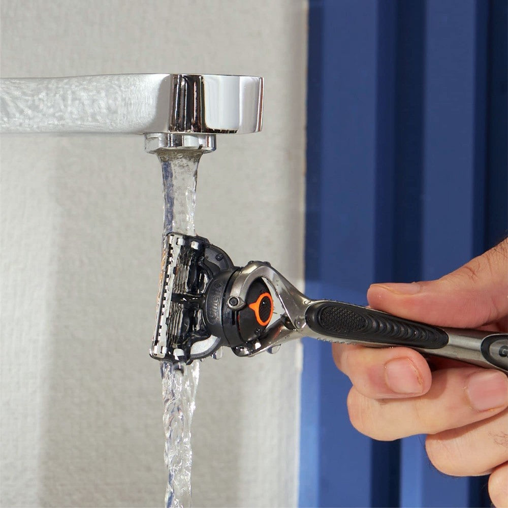 2 PACK Gillette Fusion5 ProGlide Men's Razor, Handle & 1 Blade Refill