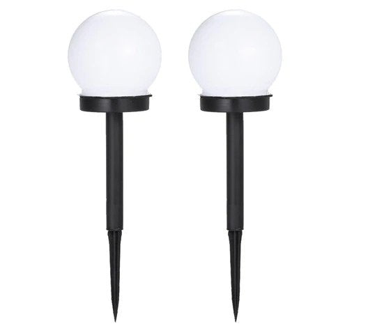 4 Pack Solar Globe Garden Stake Light