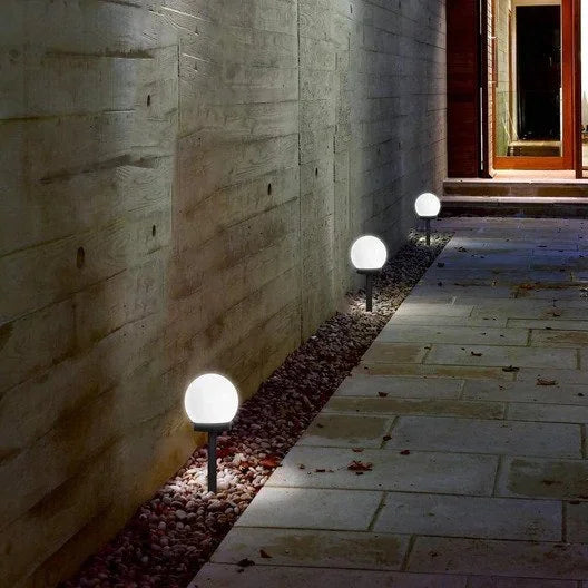 4 Pack Solar Globe Garden Stake Light