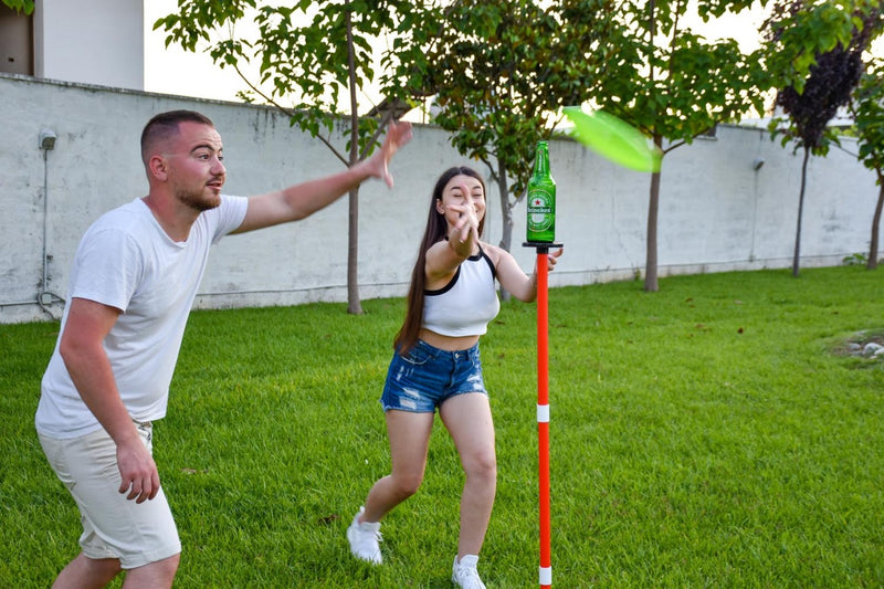 Back Yard Games for Adults and Kids, Fun and Interactive Toss Frisbee Game