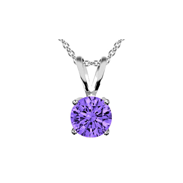 Rhodium-Plated 925 Sterling Silver CZ Earrings and Necklace Set