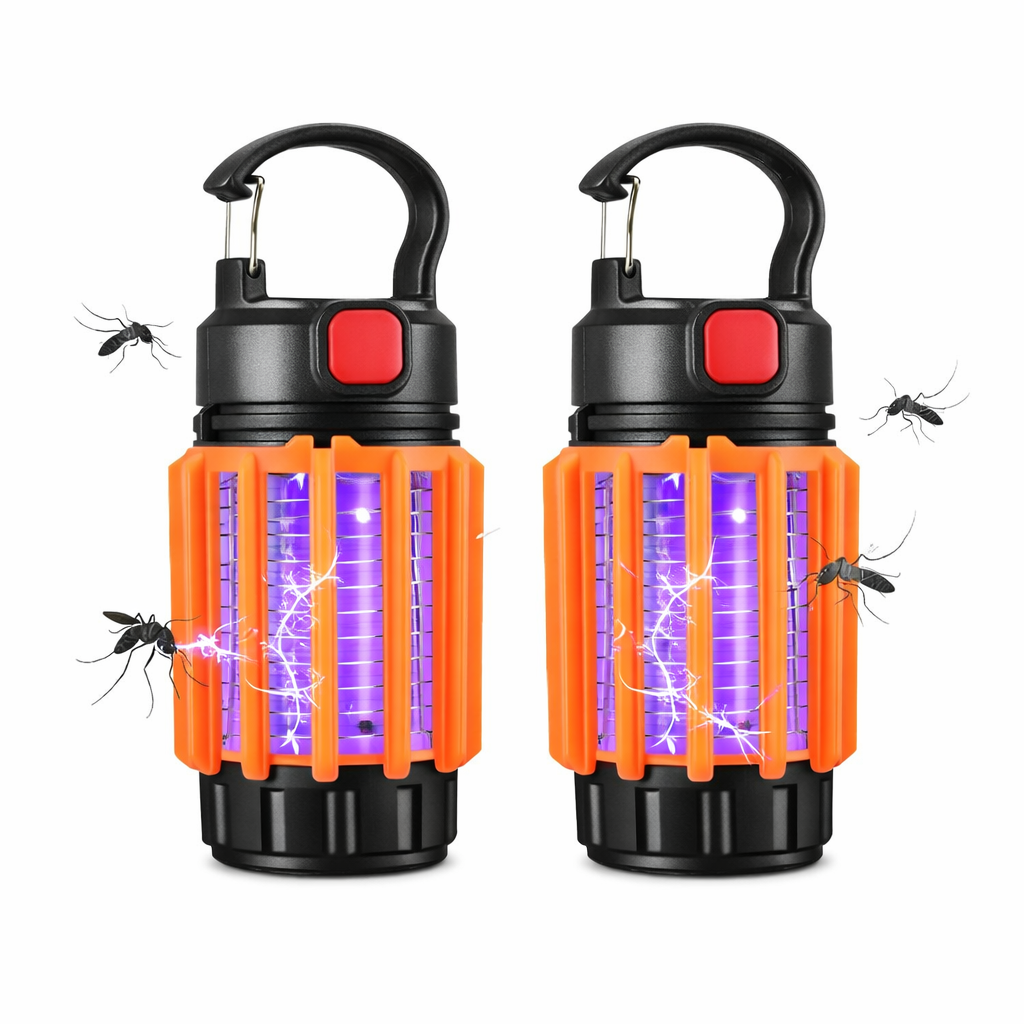 2-Pack Small Mosquito Zapper Lanterns