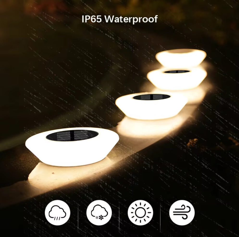 8 Pack Hal Solar Ground Lights