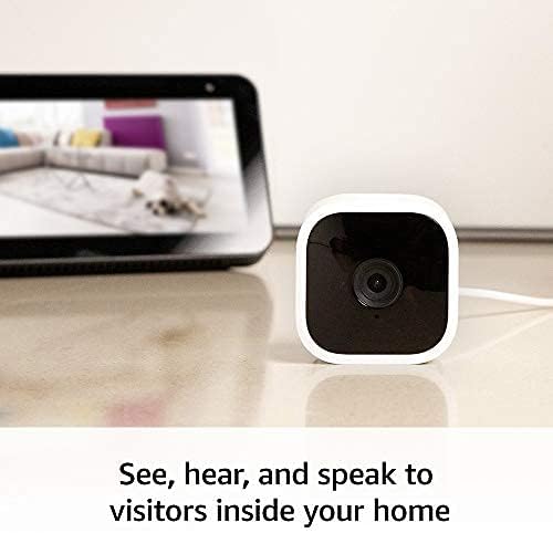 Blink Mini - Compact indoor plug-in smart security camera