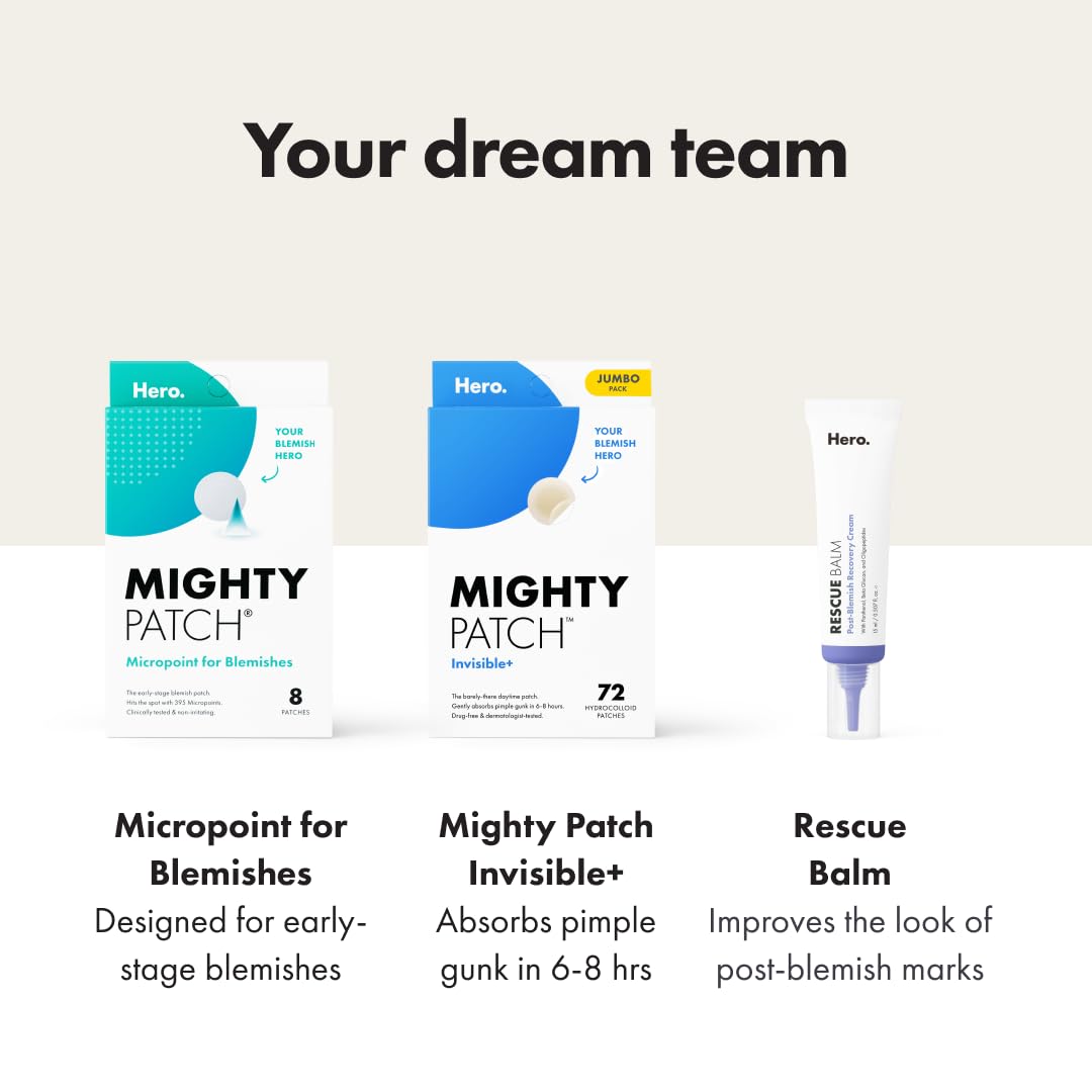 3 Pack Mighty Patch™ Invisible+ Patch 72 Ct