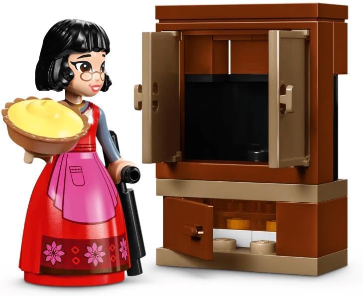 LEGO 43224 Disney Princess König Magnificent Schloss, 4 Stages, 4 Characters