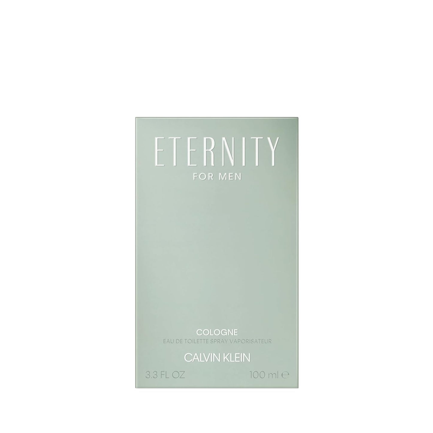 Calvin Klein Eternity Fresh Cologne – Fougère Men's Cologne – With Notes of Ginger, Bourbon Geranium & Cardamom – Long Lasting Fragrance 100ml