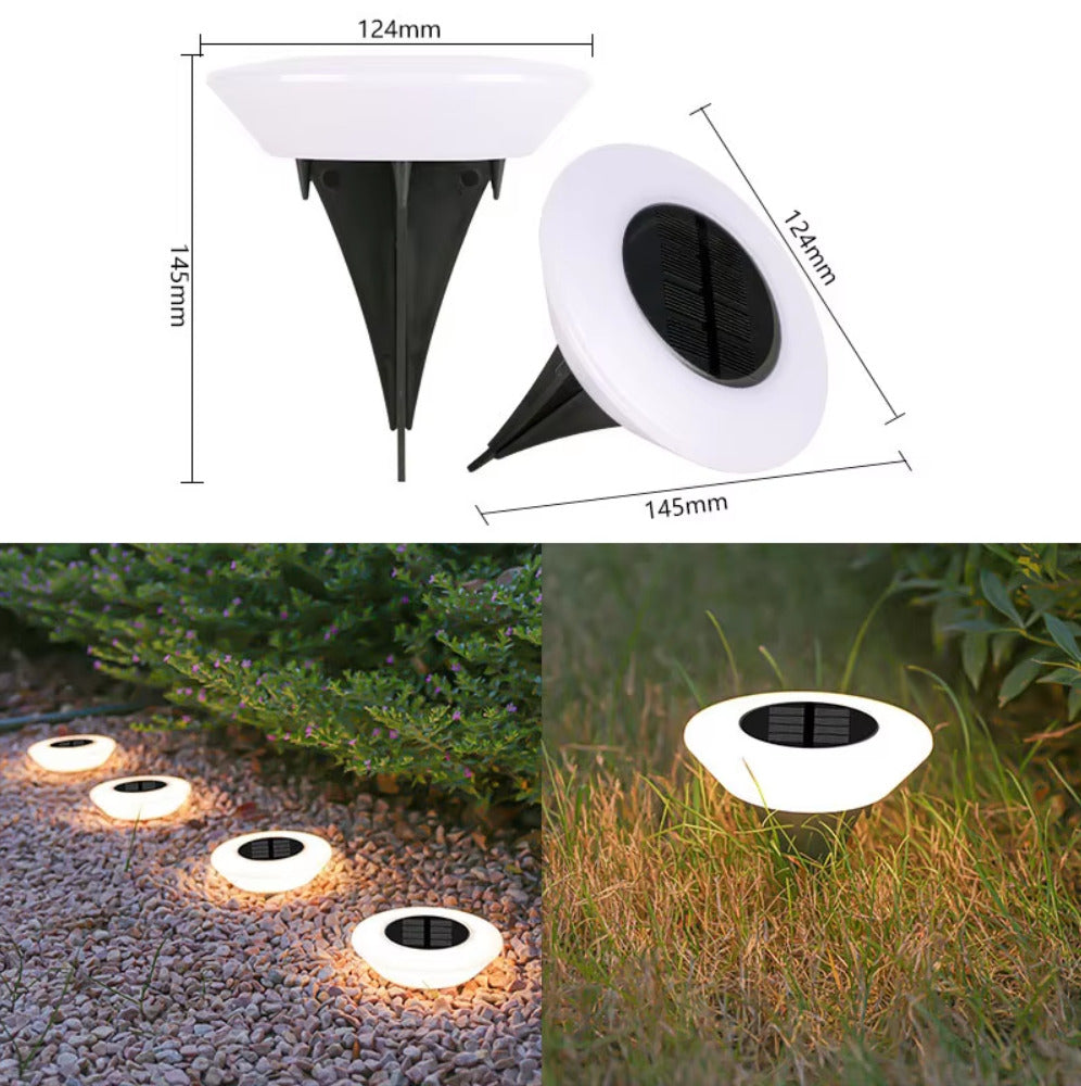 8 Pack Hal Solar Ground Lights