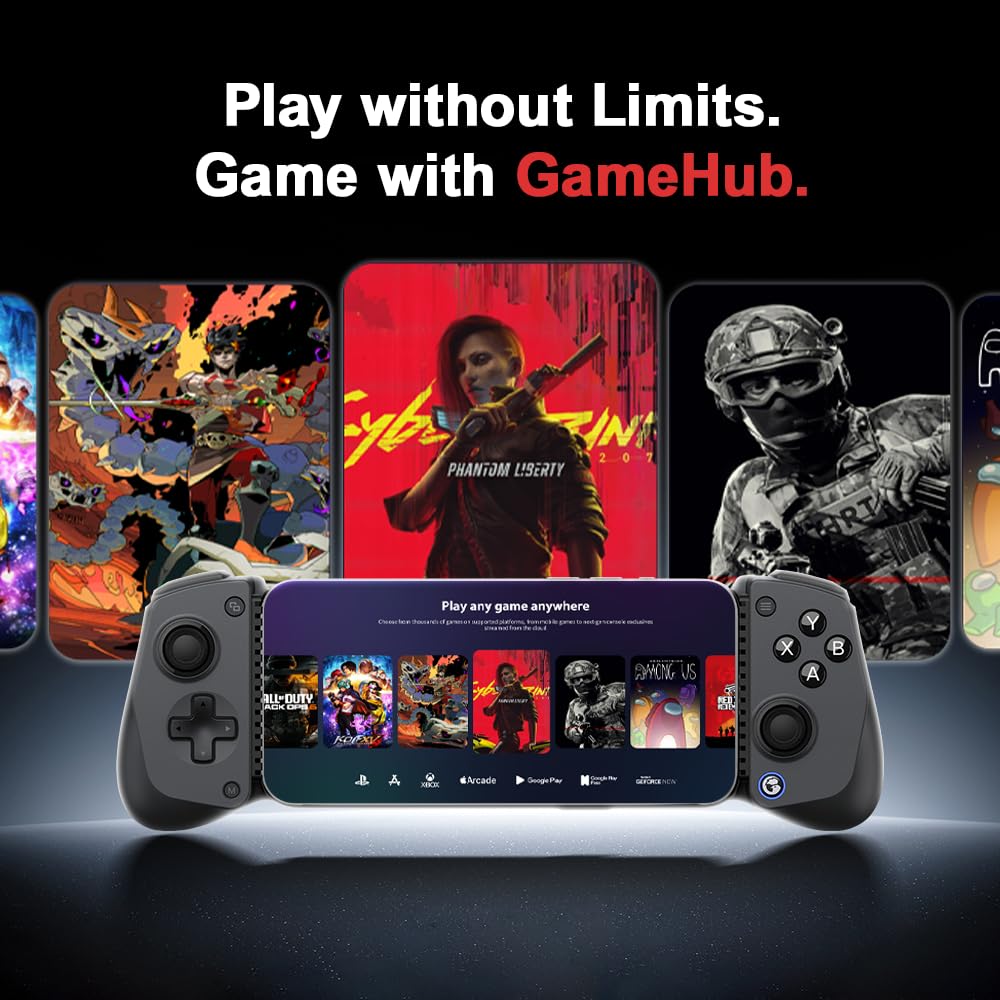 GameSir X5s controller in use