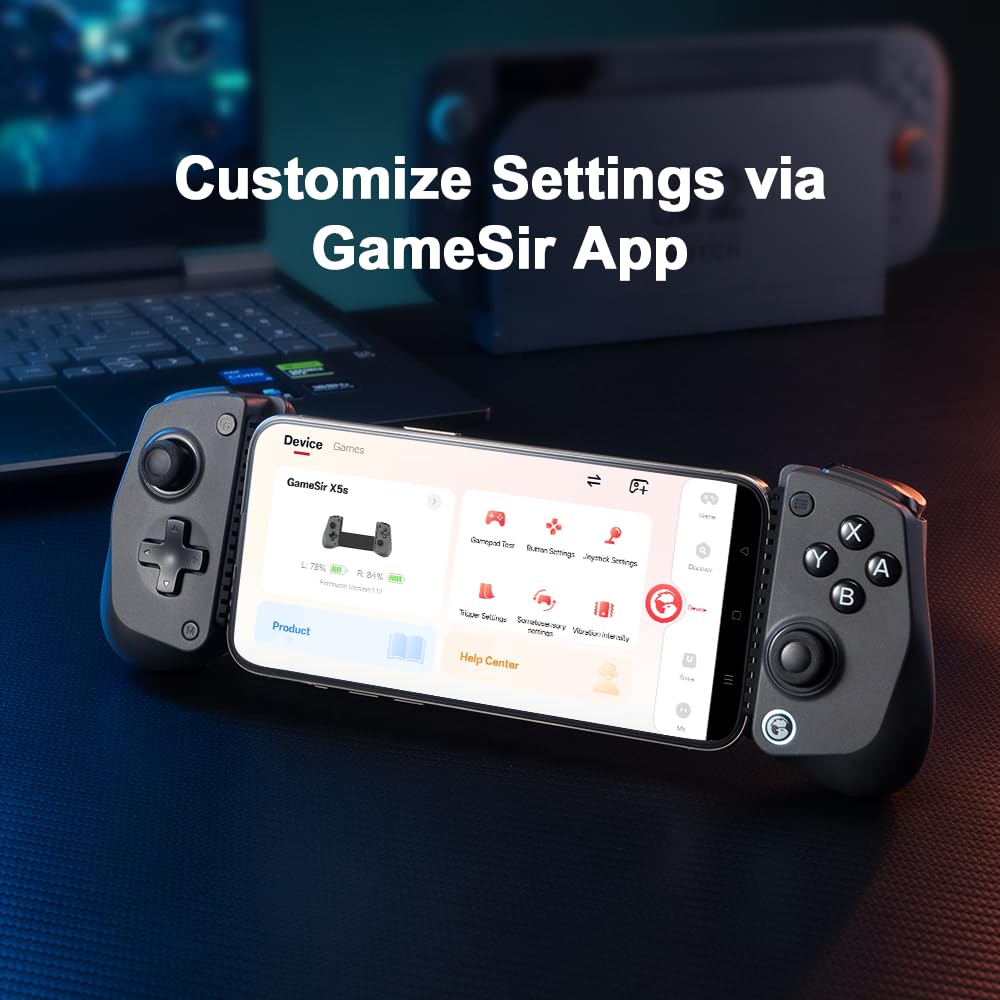 GameSir X5s controller and storage case