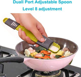 Adjustable Double Unit Scale Measuring Spoon (2-Pack)