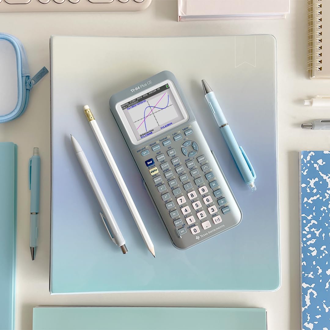 TI-84 Plus CE Graphing Calculator, Fractal Frost