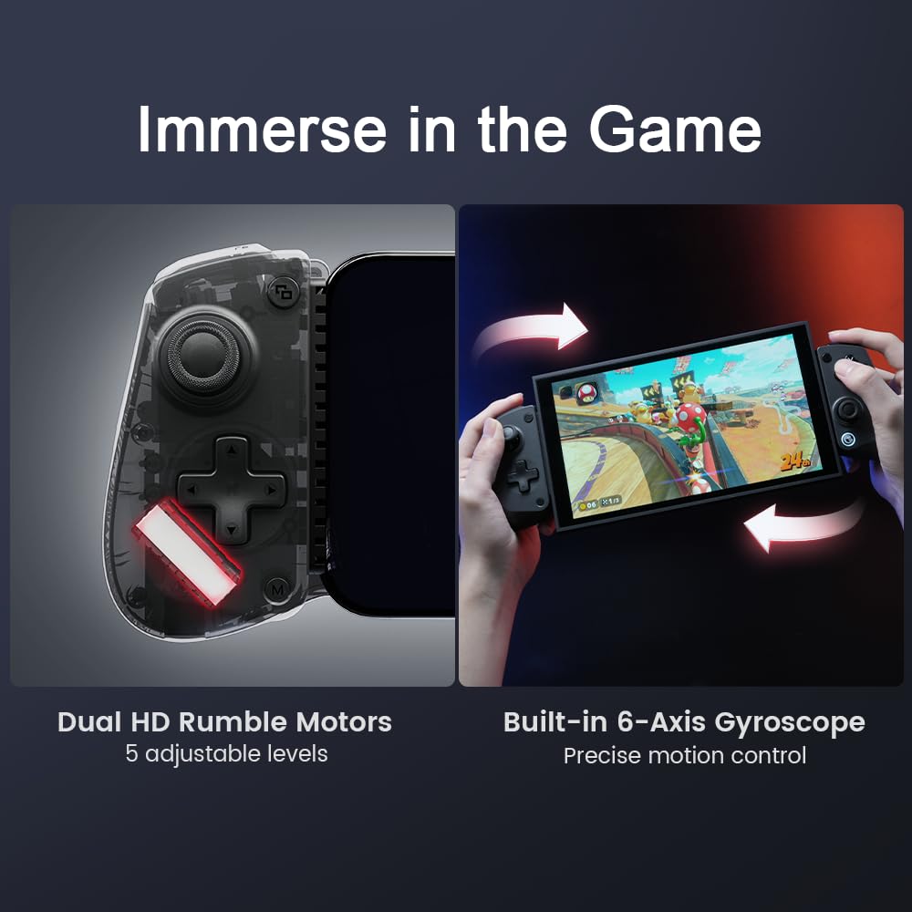 GameSir X5s gaming controller functions