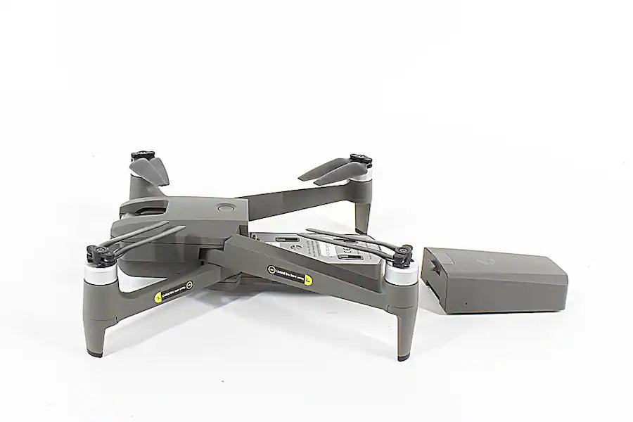 Vivitar - VTI Phoenix Foldable Drone - Black/Grey-Refurbished