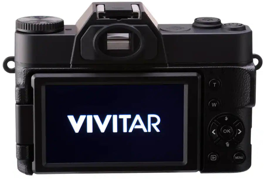 Vivitar - VECXX101 4K Digital Camera - Black-Refurbished