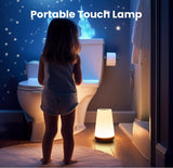 Hakol Dimmable Touch Lamp for Bedroom