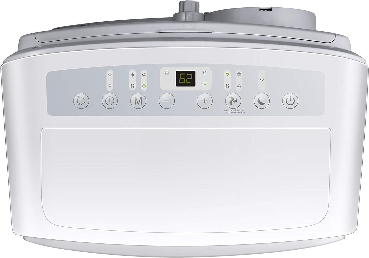 Amazon Basics Portable Air Conditioner with Remote - Cools 550 Square Feet, 12,000 BTU ASHARE / 8000 BTU SACC