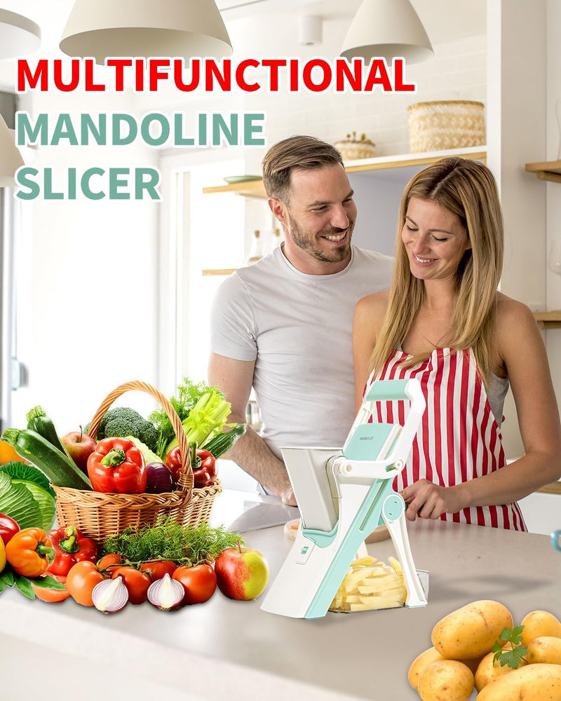 Enleber™ Upright Mandoline Slicer Safe Vegetable Chopper