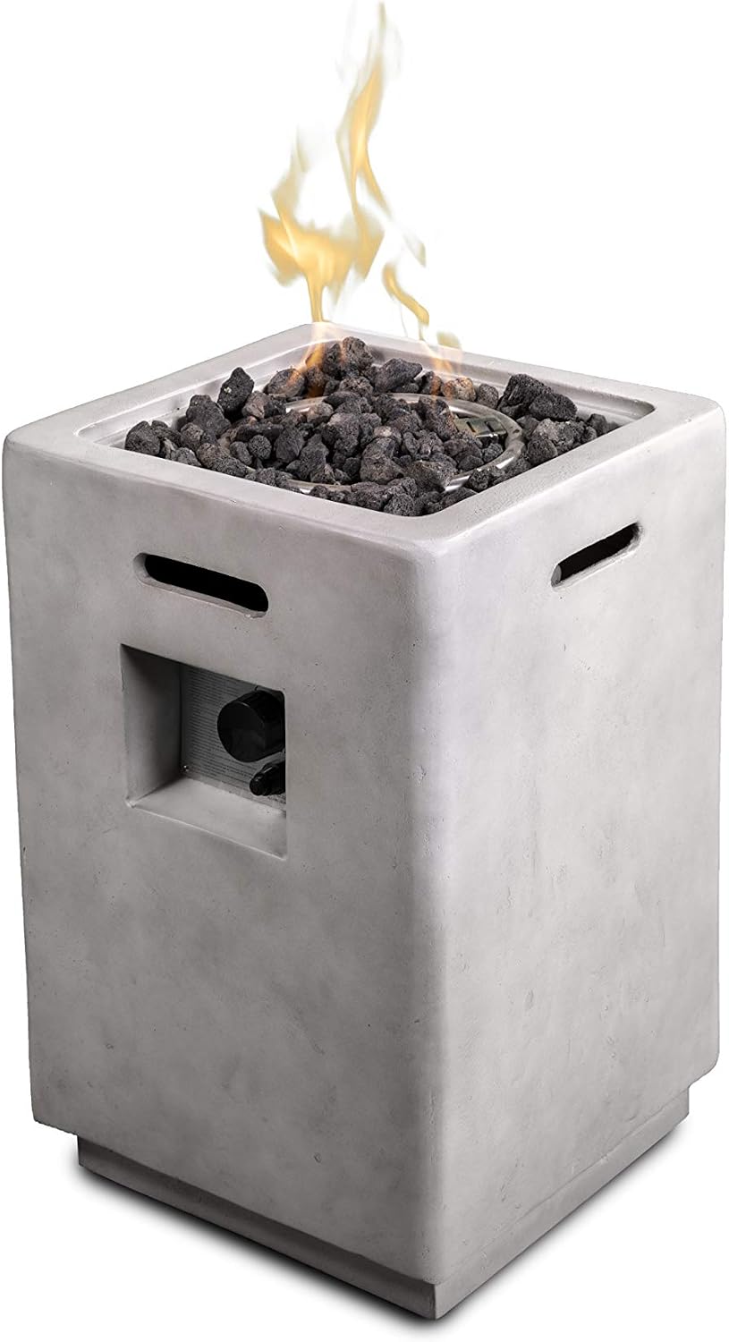 Pillar Fire Column Propane Gas Fire Pit