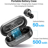 TOZO T12 Wireless Earbuds Bluetooth 5.3 Headphones