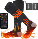 Daxiga Rechargeable Electric Heated Socks for Men Women