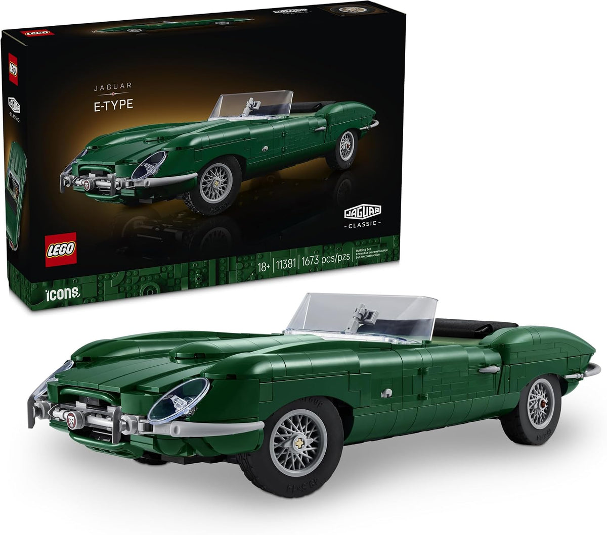 LEGO Icons Jaguar E-Type 11381