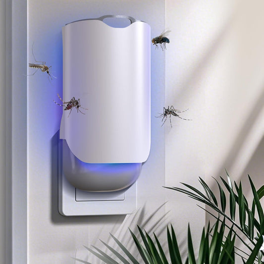 Indoor Bug Zapper Plug in (1 Plug-in Base + 3 Glue Cards)