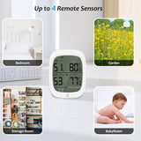 Indoor Outdoor Thermometer Wireless