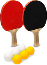 Ping Pong Set with 4 Paddles & Net for Any Table