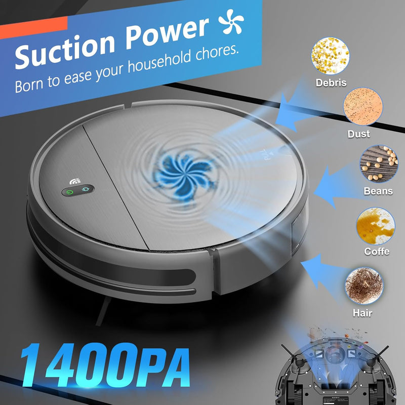 Mamnv™️ Robot Vacuum with Mop Combo