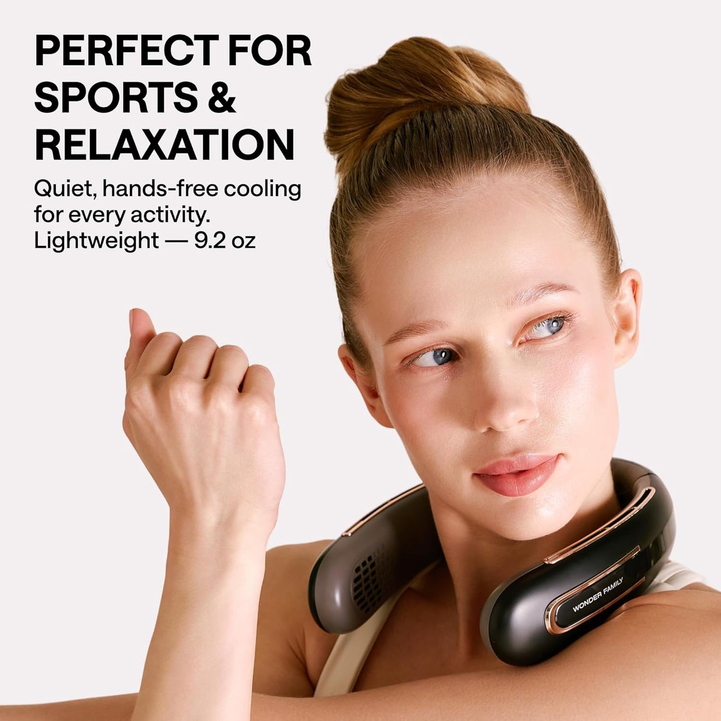 Personal Neck Fan – Rechargeable 4000 mAH – Portable Fan Necklace