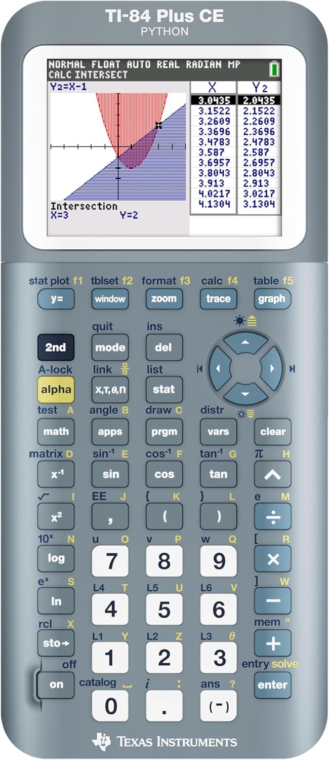 TI-84 Plus CE Graphing Calculator, Fractal Frost