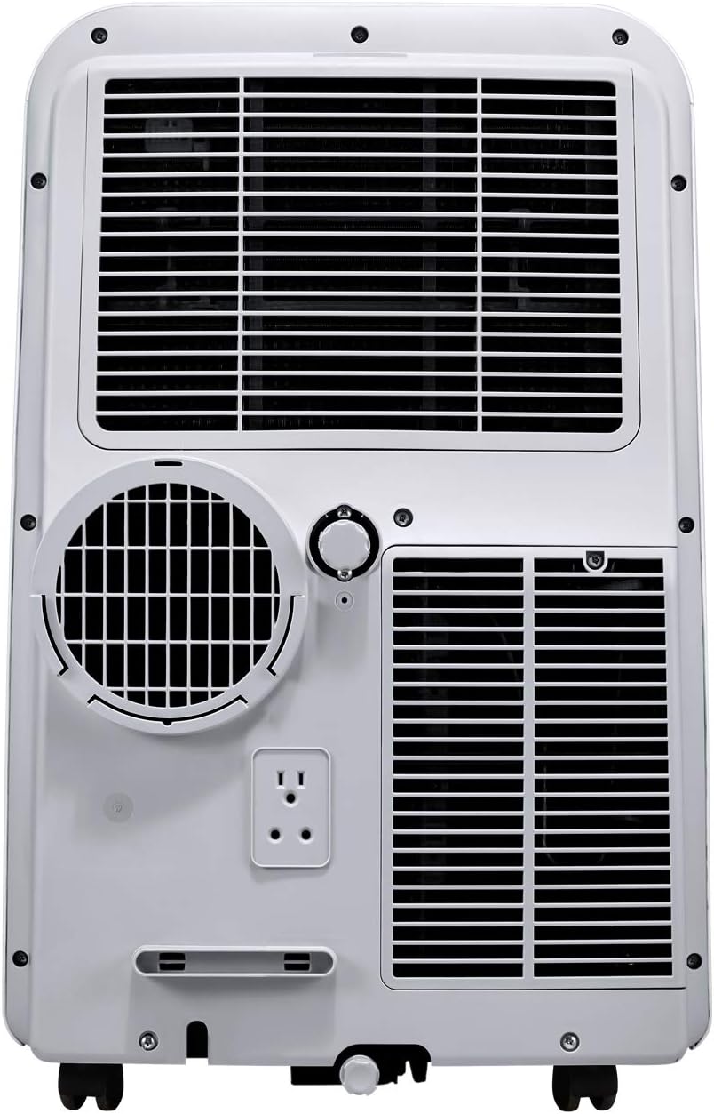 Amazon Basics Portable Air Conditioner with Remote - Cools 550 Square Feet, 12,000 BTU ASHARE / 8000 BTU SACC