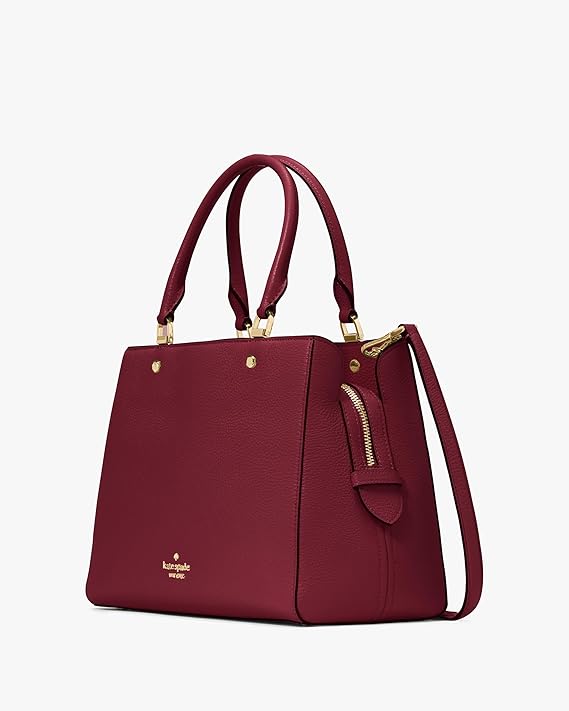 kate spade new york Leila Pebbled Leather Medium Triple Compartment Satchel