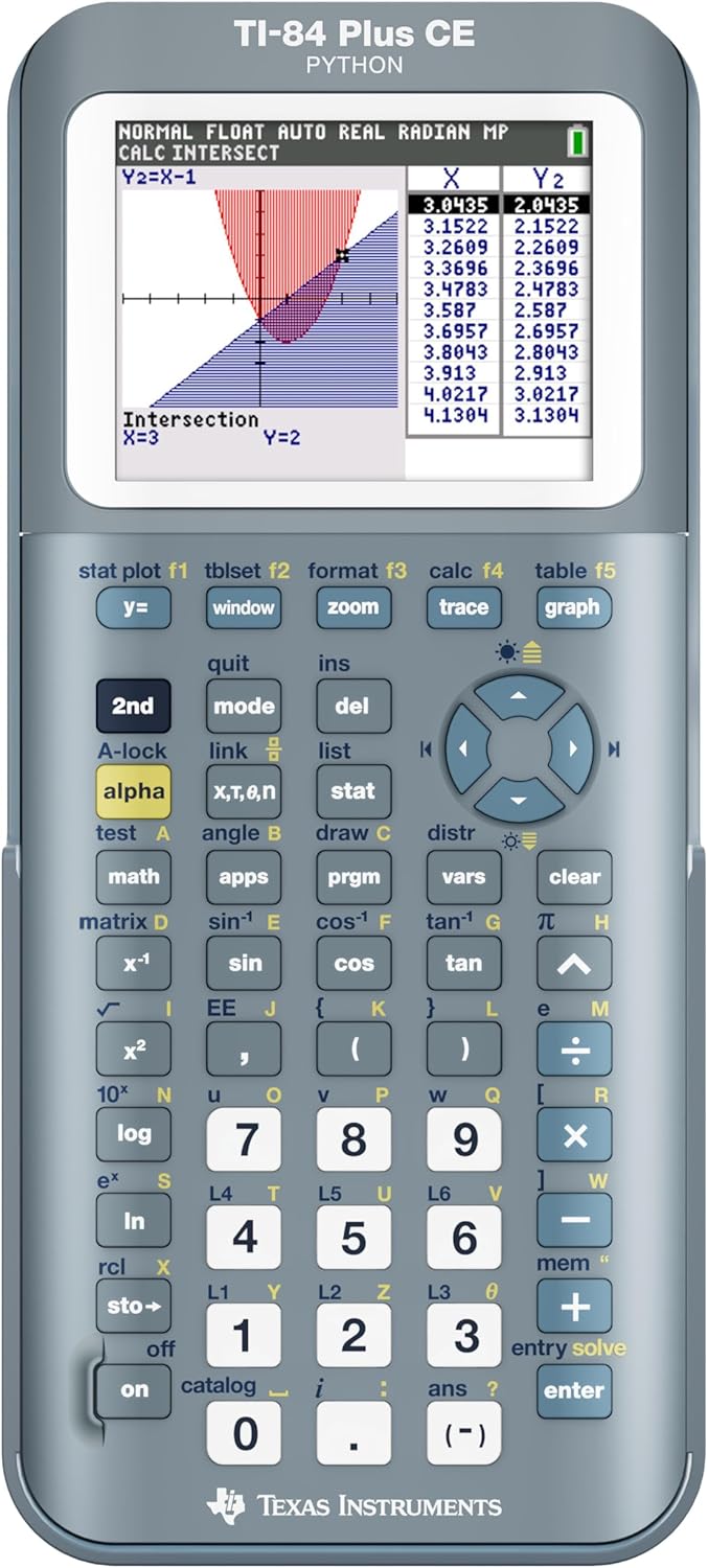 TI-84 Plus CE Graphing Calculator, Fractal Frost