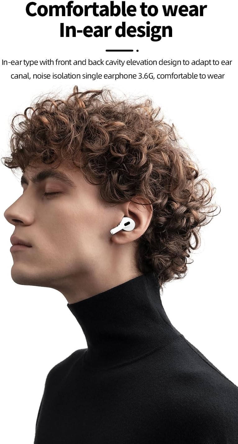 Wireless Earbuds Visible Touch Screen Control