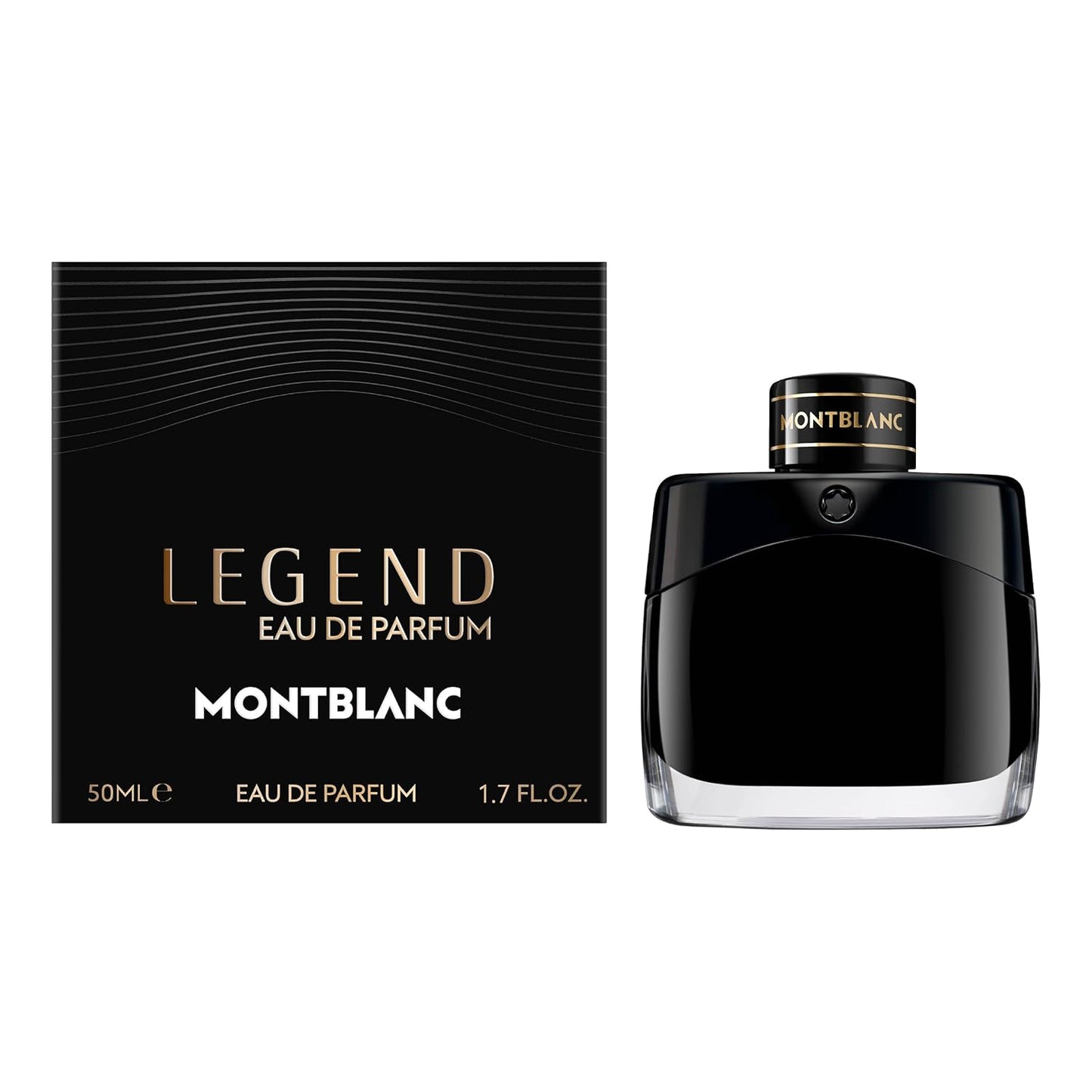 MONTBLANC - Legend Eau de Parfum - Men's Fragrance - Fougere Aromatic - With notes of Bergamot, Jasmine & Oak Moss 1.7 Fl Oz
