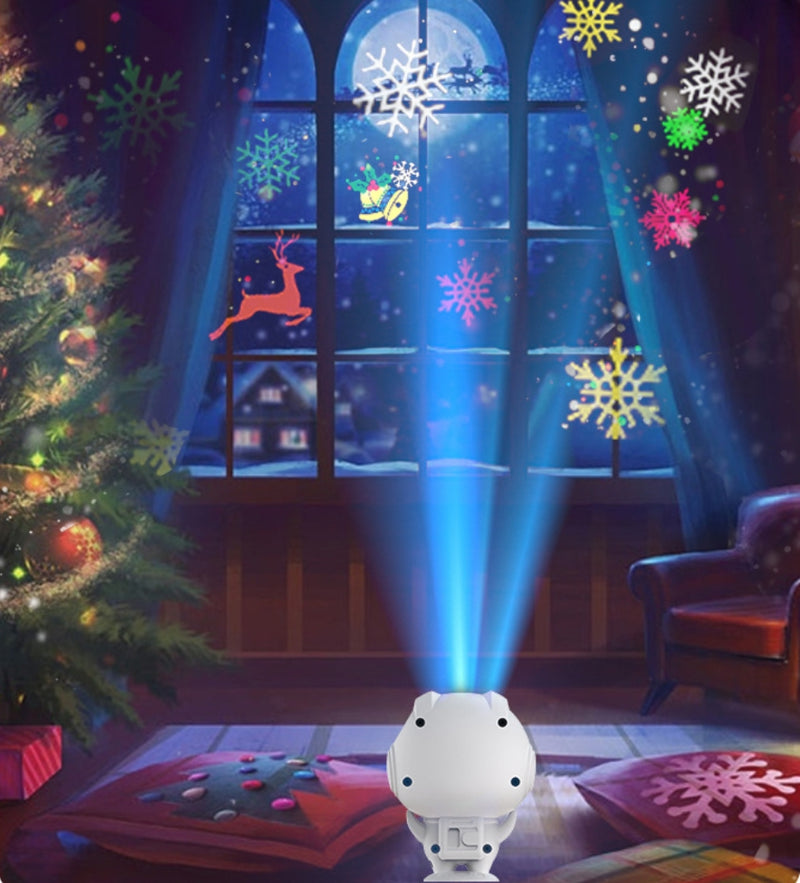 LED Christmas Projector Light - 16 Festive Patterns