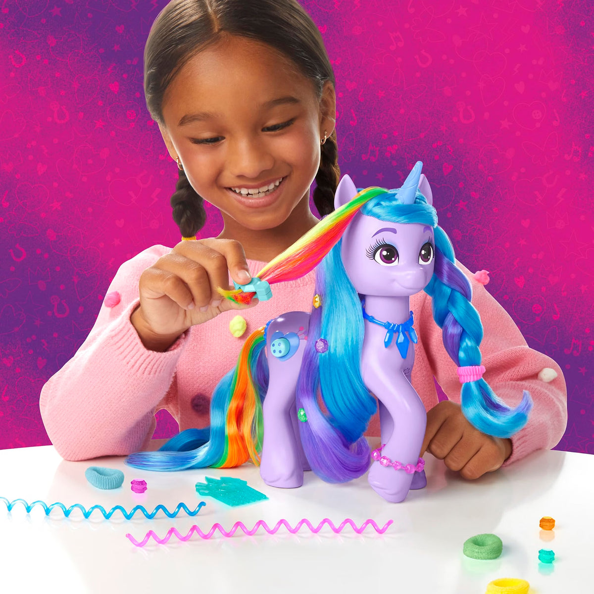 My Little Pony: Tell Your Tale Rainbow Styles Izzy Moonbow Unicorn Toys