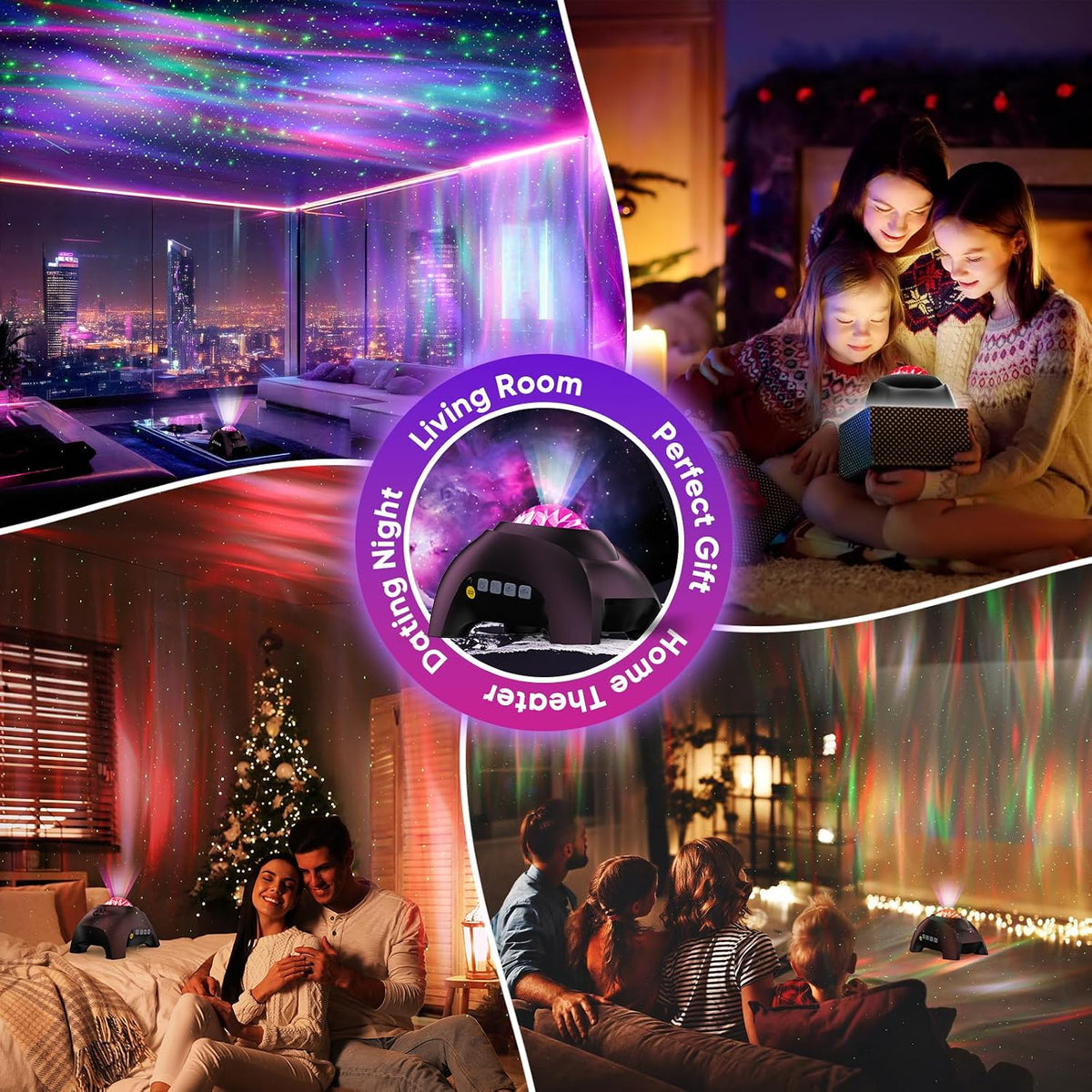 Northern Galaxy Light Aurora Projector with 33 Light Effects