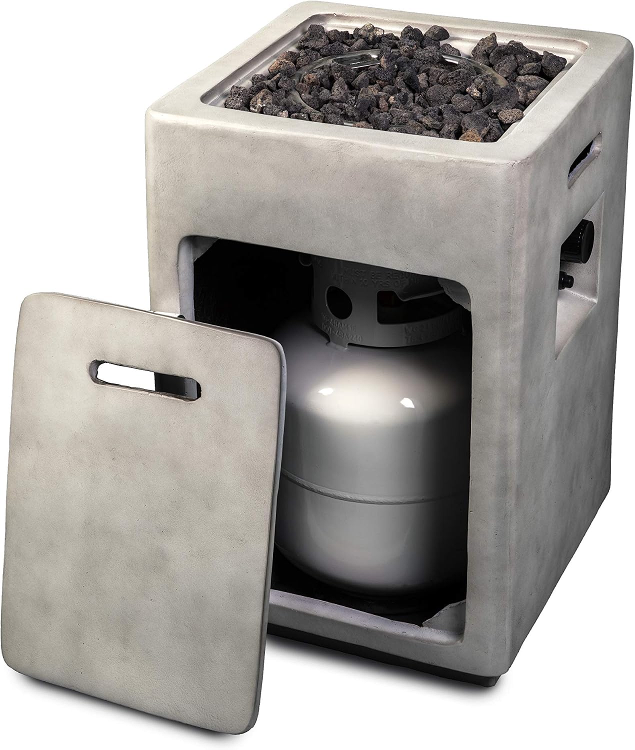 Pillar Fire Column Propane Gas Fire Pit