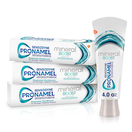 3 Pack Sensodyne Pronamel Mineral Boost Enamel Toothpaste